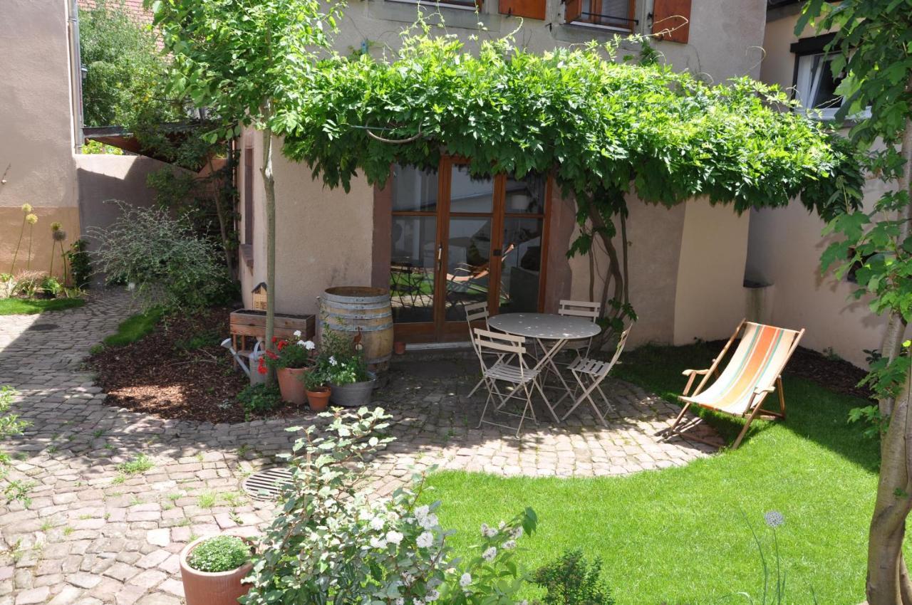 Вилла Au Gres Des Vignes Тюркхайм Экстерьер фото
